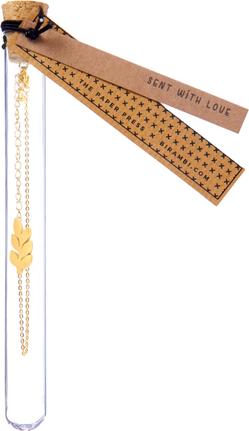 Birambi Leaf Armband gold