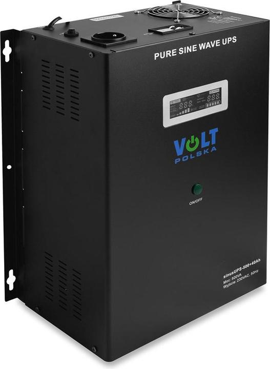 Immagine prodotto Volt Polska SINUS UPS 500 + BATTERIA 40AH (300/500W) ALIMENTAZIONE DI EMERGENZA (300 W)