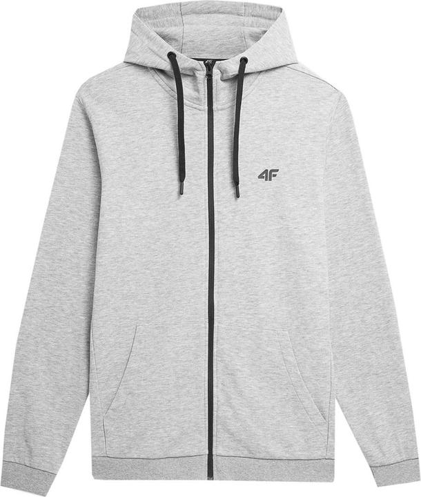 Produktbild 4F Herren Sweatshirt M0951 cool hellgrau melange 4FWSS24TSWSM0951 27M 2XL (27)