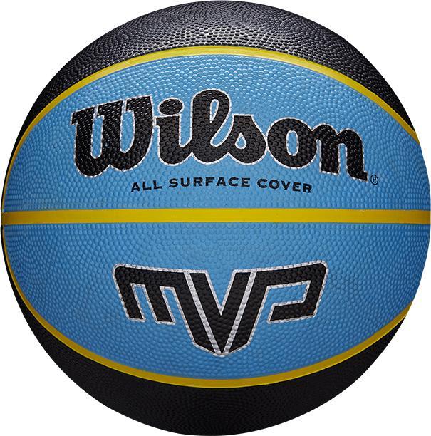 Wilson Mvp Mini Basketball Blkblu (3)