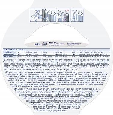 Image du produit tesa Ypač stipri dvipusė tvirtinimo juosta Powerbond Ultra Strong, 19mm x 5m (13 mm)