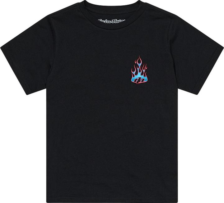 Troy Lee Designs T-Shirt, Torched, black, youth S (S)