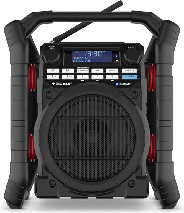 PerfectPro Bouwplaatsradio TEAMPLAYER 2 (DAB+, FM, Bluetooth)