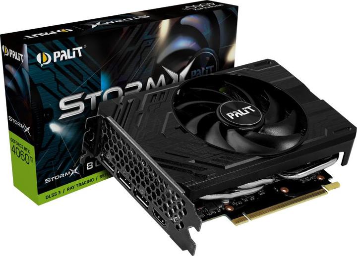 Actual product image Palit RTX4060Ti STORMX 8GB GDDR6 128bit (8 GB)