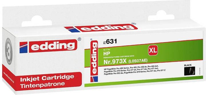 Edding Druckerpatrone EDD-631 ersetzt 973X (L0S07AE) - - 246 ml (BK)