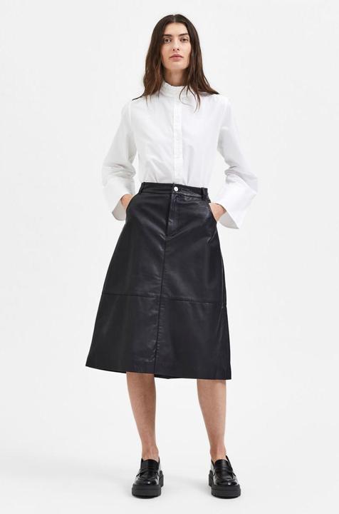 Immagine prodotto Selected Femme Gonna in pelle A-line (34)