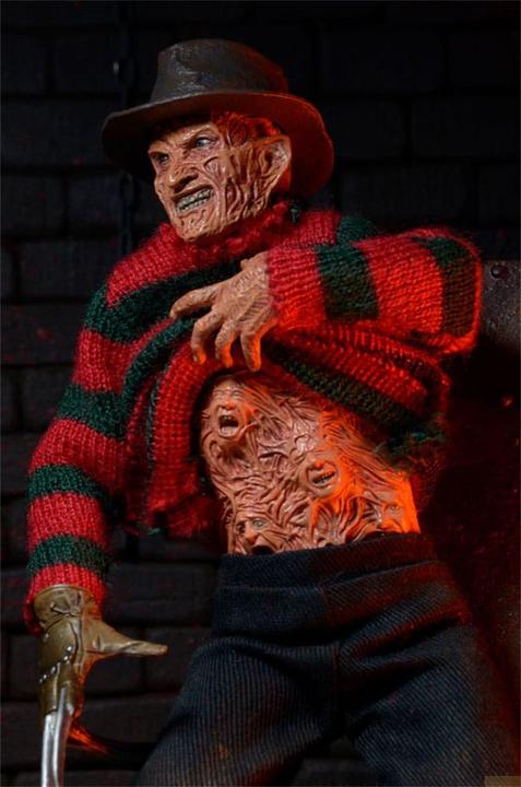Actual product image Neca Nightmare on Elm Street 3 Clothed action figure Freddy Krueger 20 cm