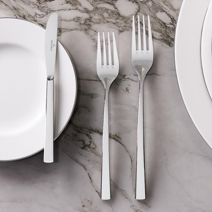 Actual product image Villeroy & Boch Dessert/Vorspeisengabel Piemont (1 Piece, Pitchfork)