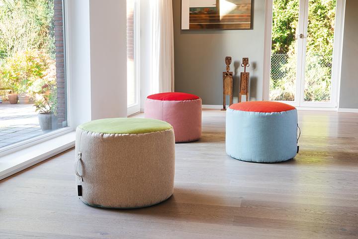 Produktbild Remember Pouf Berry, 40 x 55 cm, Rosa/Orange