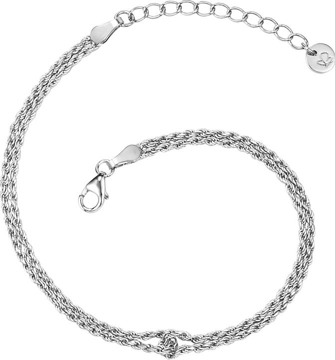 Immagine prodotto Glanzstücke München Argento da donna 17,0 cm di lunghezza base + 3,0 cm di estensione - 23770 (17 cm, Argento)