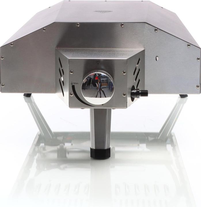 Produktbild Toboli Gas Pizzaofen Pizzastein Ø330mm Drehfunktion tragbar Garten Outdoor Pizza (Pizzaofen Gas)