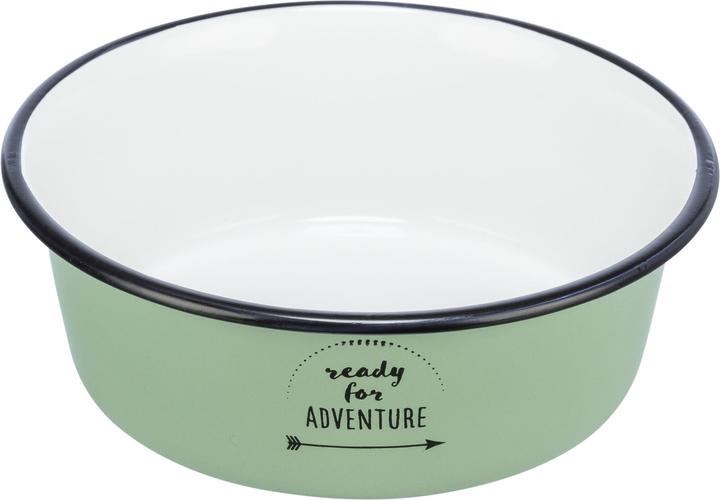 Immagine prodotto Trixie Voerbak Drinkbak Smalto / Rvs Groen (0.30 l)