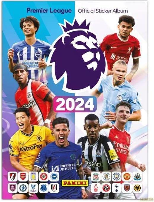 Actual product image Panini Premier League Official Sticker Collection 2024 Sticker Album *English Version*