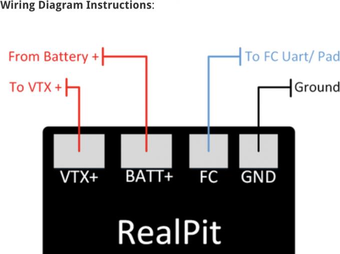 Produktbild Whitenoise TinysLEDs RealPit VTX Power Switch (Drohnen Ersatzteile)