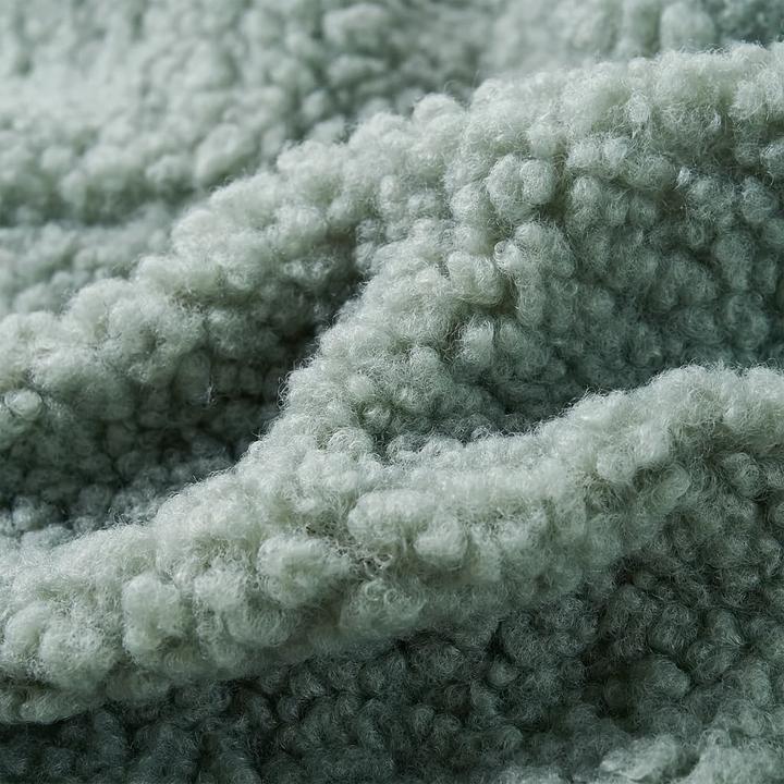 Immagine prodotto VidaXL Giacca con cappuccio per bambini in pelliccia sintetica verde menta 92,Materiale (92)