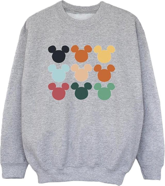 Disney Mickey Mouse Heads Square Sweatshirt Jungen