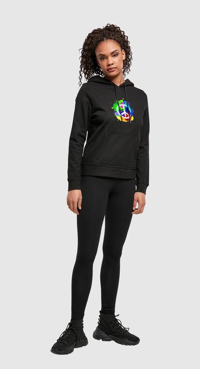 Immagine prodotto Merchcode Donna Peace - Felpa con cappuccio Graffiti Basic - 161627 (XS)