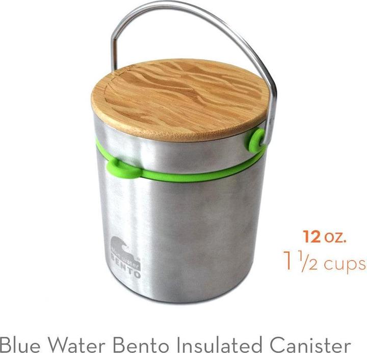 Image du produit ECOlunchbox Blue Water Bento Insulated Canister (Bento eau bleue)