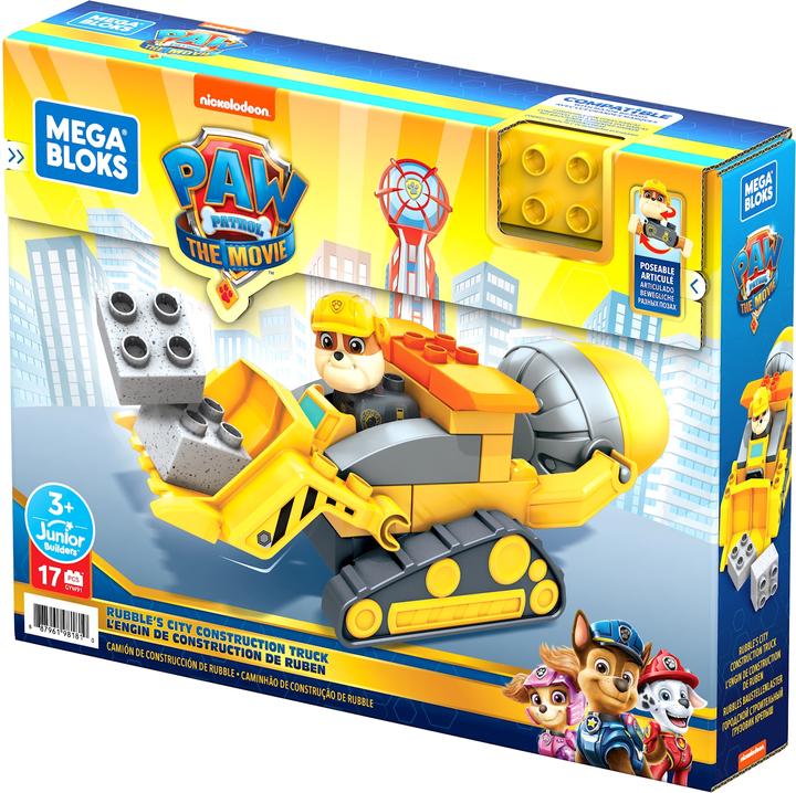 Image du produit Mega Bloks La Pat'Patrouille - Engin de construction de Ruben - Jeu de construction - Dès 3 ans