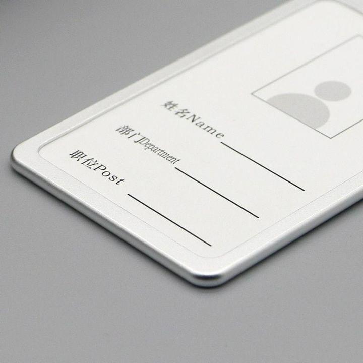 Actual product image JTI Card holder with strap, silver