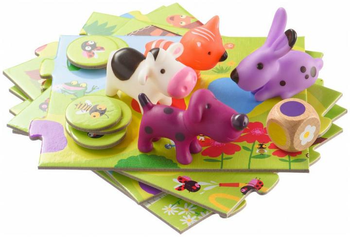 Actual product image Djeco Little Circuit (German, French, Italian, English)
