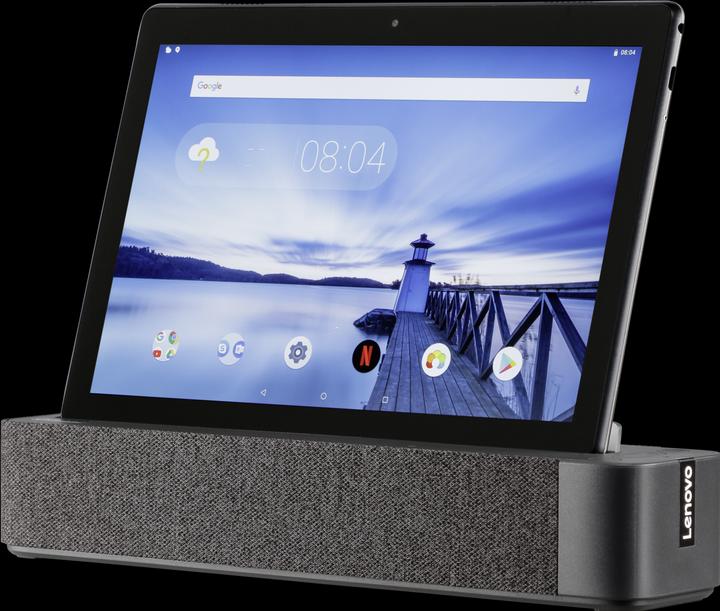 Actual product image Lenovo Tab M10 + Bluetooth Speaker Dock (WLAN only, 10.10", 32 GB, Black)