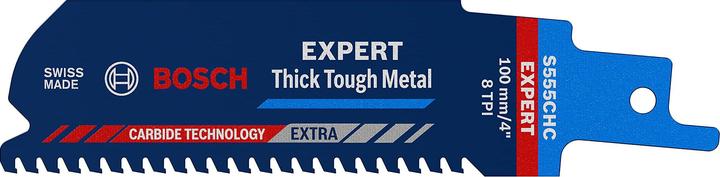 Bosch Professional Zubehör EXPERT ‘Thick Tough Metal’ S 555 CHC Säbelsägeblatt, 1 Stück