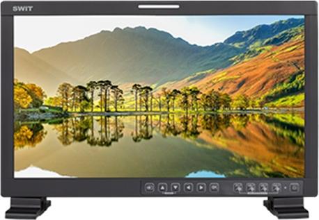 Image du produit Swit FM-16B | Moniteur professionnel FHD 15,6" avec sac Sun-Hood luxueux, monture V (15.60", Full HD)