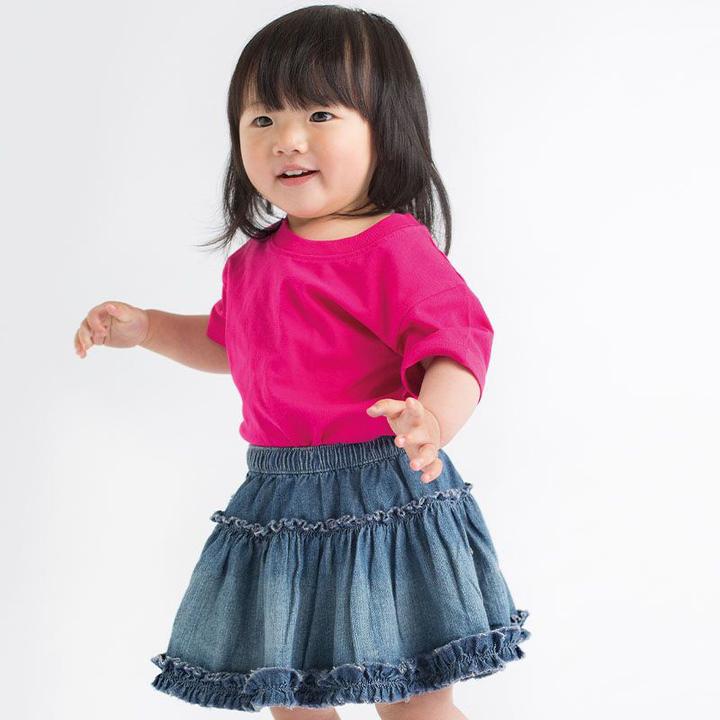 Actual product image Larkwood Baby Tshirt With Scoop Neck (104)