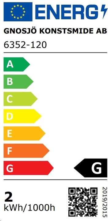 Energie-Label Konstsmide 6352-120 Micro-Lichterkette In (3 m)
