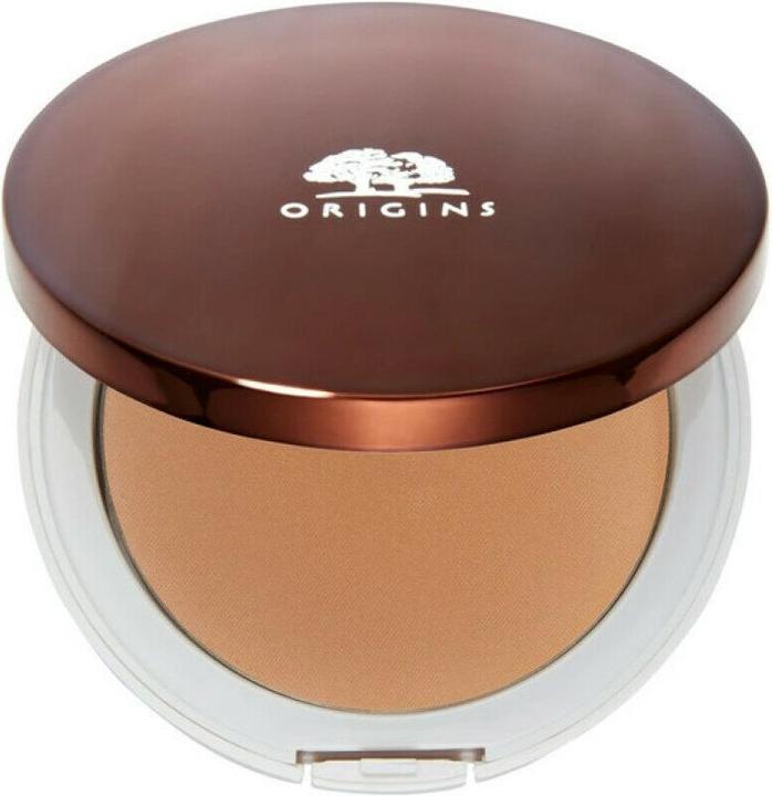 Actual product image Origins Silk Screen Refining Powder Foundation 27 Sandstone 11 Gr