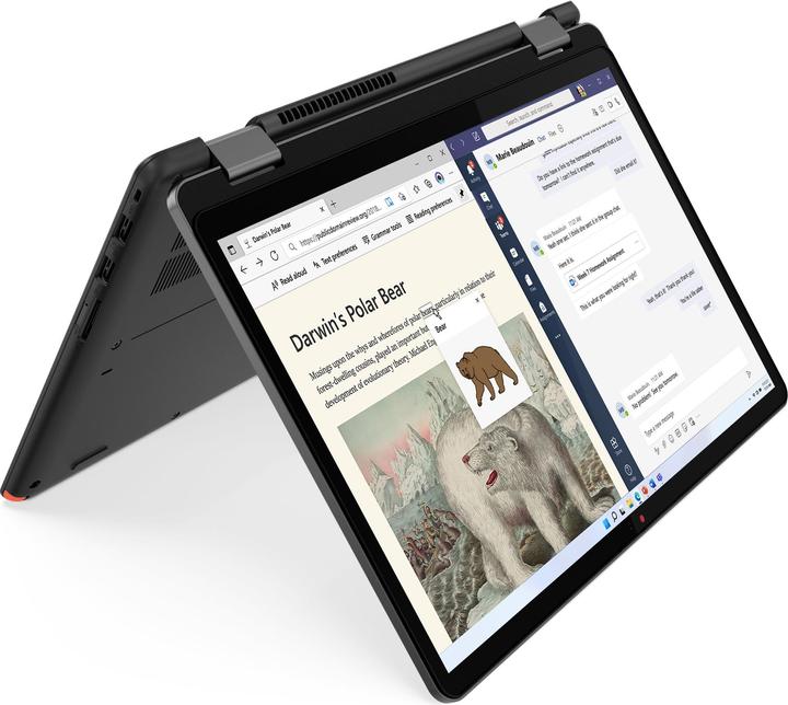 Produktbild Lenovo 13w Yoga G1 AMD Ryzen 5 5625U 33,78cm 13.3" FHD 16GB 512GB SSD UMA W11P Thunder Black TopSeller (13.30", AMD Ryzen 5 5625U, 16 GB, 512 GB, DE)