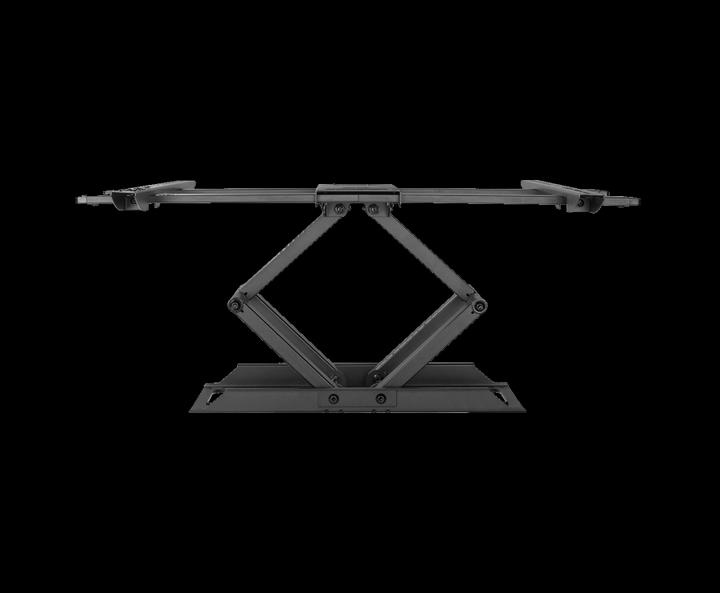 Produktbild V7 WM1FM80, 200 x 200 mm, 600 x 400 mm, -15 - 5°, -60 - 60°, Stahl, Schwarz (Wand, 80", 60 kg)