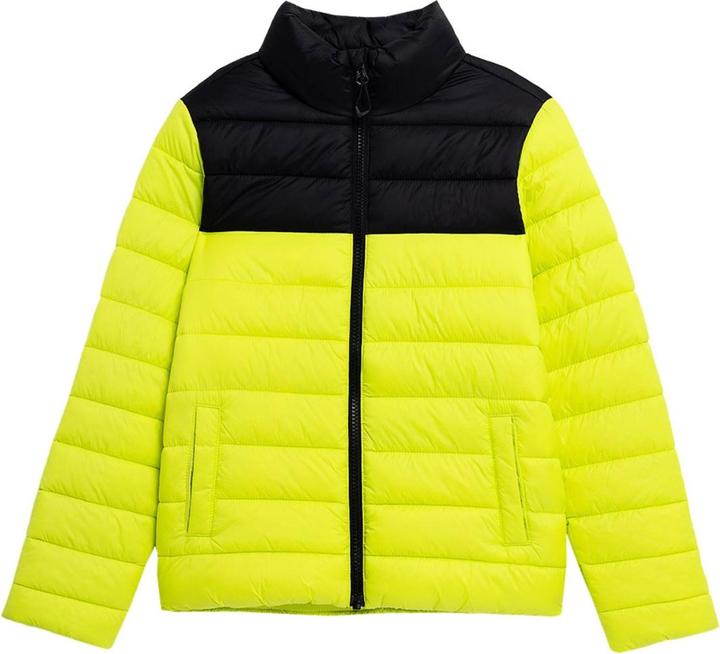 4F Daunenjacke für Jungen saftig grün JSS23TDJAM077 45S (140cm) (45)