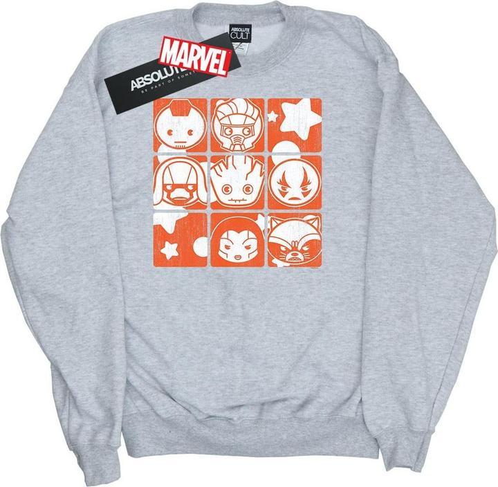 Kawaii Guardians Of The Galaxy Retro Sweatshirt (S)
