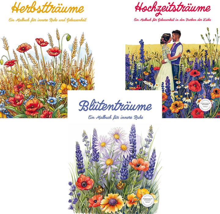 Immagine prodotto Olanda:Sogni annuali - Calendario con libro da colorare (Tedesco)