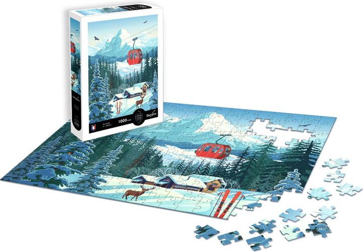 Produktbild Calypto Winterlandschaft 1000 Teile Puzzle (1000 Teile)