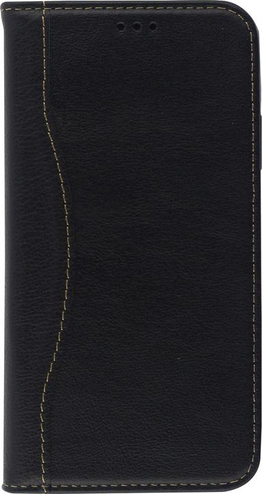 Actual product image Fierre Shann Fourre Flip cuir véritable (Apple iPhone 13 mini)