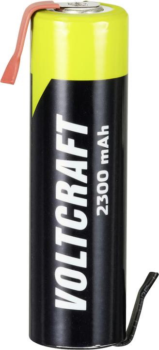 Actual product image Voltcraft Special rechargeable battery Mignon (AA) Z-solder tag NiMH 1.2 V 2300 mAh (1 pcs., AA, 2300 mAh)