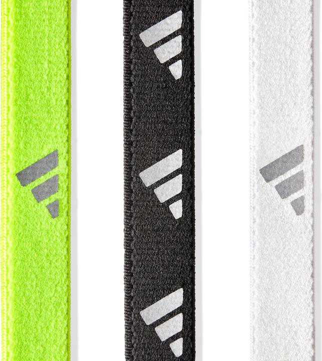 Produktbild adidas Hairbands Lucid Lemon, Schwarz, Silber