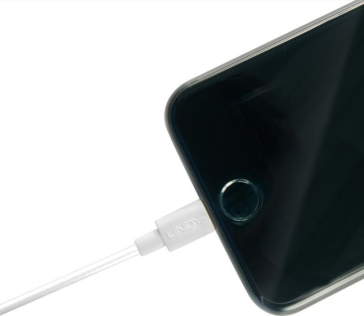 Produktbild Lindy Lade- und Sync-Kabel Apple MFi (0.50 m, USB 2.0)