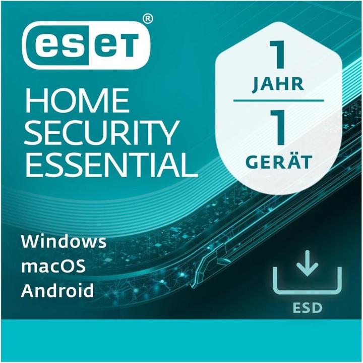 Actual product image ESET HOME Security Essential ESD, full version, 1 user, 1 (1 Devices, 12 months)