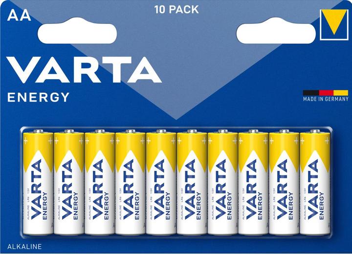 Actual product image Varta Energy Alkaline Mignon 10xAA / 1.5V / Blister of 10 (10 pcs., AA, 2800 mAh)