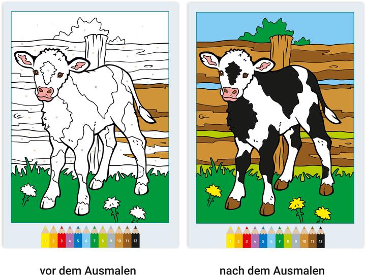 Produktbild Ravensburger CreArt Malen nach Zahlen ab 5: Tierkinder