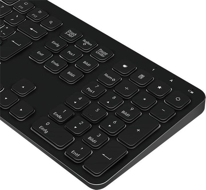 Produktbild LogiLink Keyboard Wireless Gaming Black (DE, Kabellos)