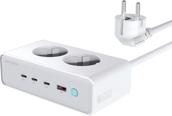 Immagine prodotto 4smarts Caricabatterie da tavolo GaN (65 W)