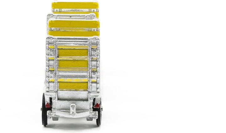 Actual product image Ace SBB NEFAG tractor 3-wheel with 2 trolleys SBB