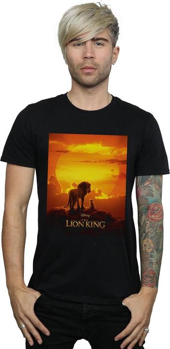 Immagine prodotto Disney The Lion King Movie Sunset Poster Maglietta Uomo (4XL)