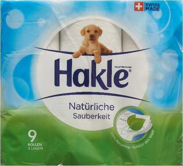 Produktbild Hakle Naturals (9 x)