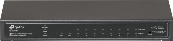 Actual product image TP-Link Tl-Sg2210p (10 Ports)